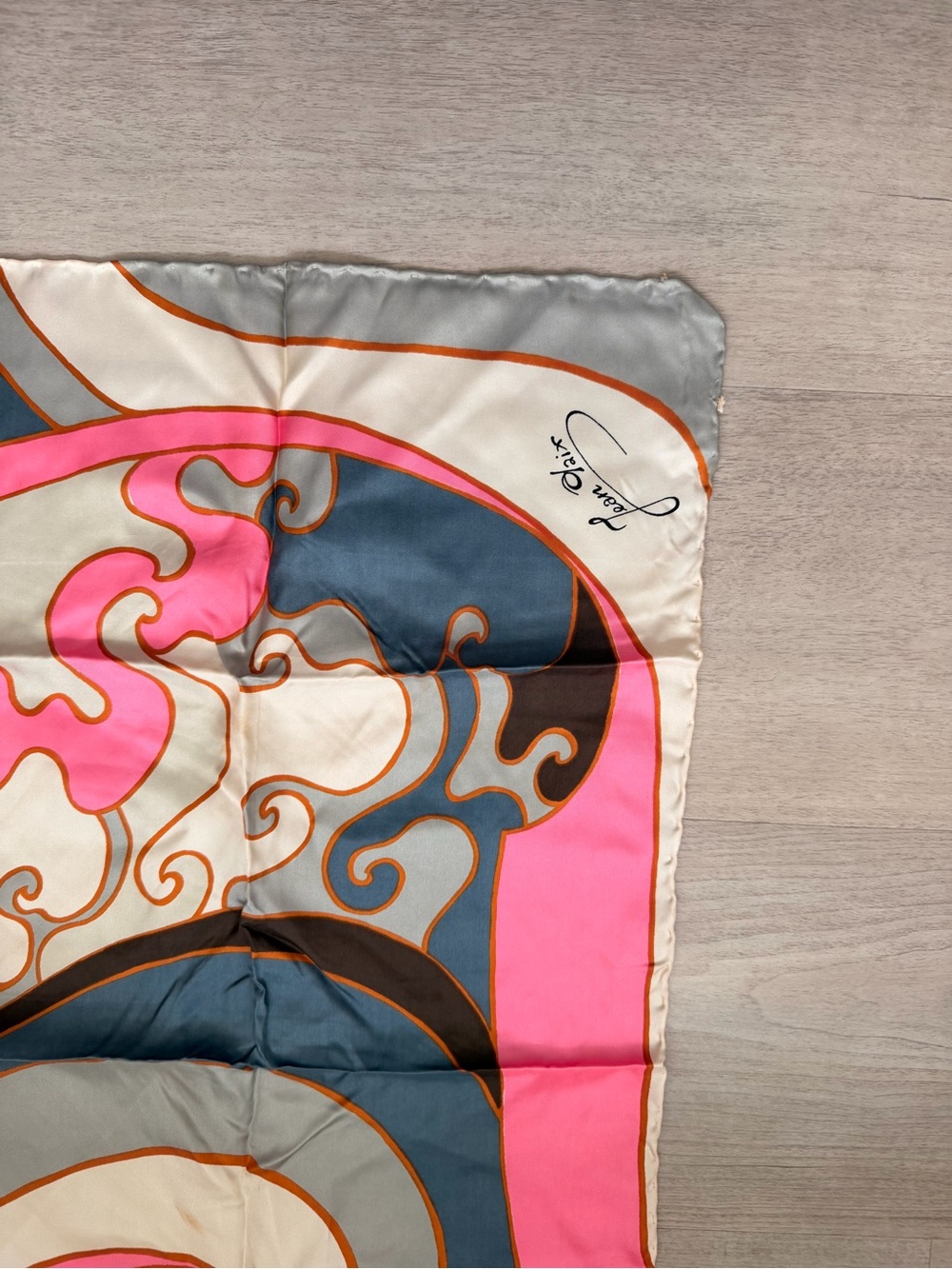 Jean Daix Vintage Scarf - Picture 2 of 3